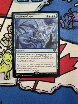 Wisdom of Ages x1 Mtg Secrets of Strixhaven - Image 1
