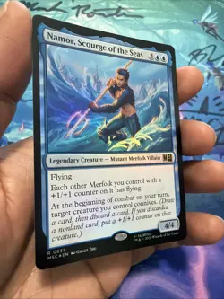 Namor, Scourge of the Seas Commander: Marvel Super Heroes Foil - Image 2