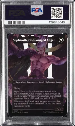 2025 #0527 SEPHIROTH, FABLED SOLDIER/SEPHIROTH, ONE-WINGED ANGEL PSA 10 - Image 2
