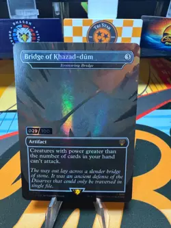 Bridge of Khazad-sum, Ensnaring Bridge (Serialized 29/100) LOTR - Image 1