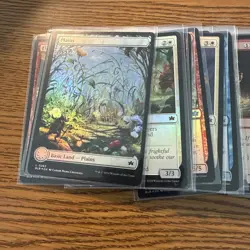 Magic: The Gathering Bloomburrow Foil Lot Of 58 COMMONS/ UNCOMMONS MTG SLEEVED - Image 2