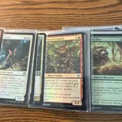 Magic: The Gathering Bloomburrow Foil Lot Of 58 COMMONS/ UNCOMMONS MTG SLEEVED - Image 4