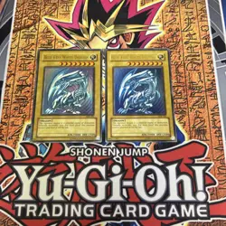 Yugioh - Blue-Eyes White Dragon SDK-001 Starter Deck: Kaiba ULTRA LP/NM X2 - Image 1