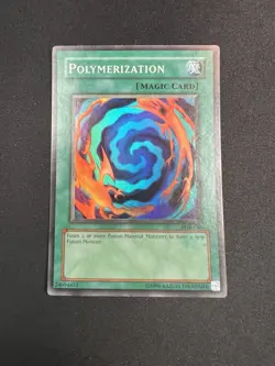 Yu-Gi-Oh! Polymerization (VLP) LOB-059 Super Rare Unlimited Original Print - Image 1