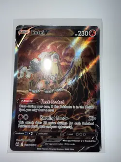Entei v GG36/GG70 Crown Zenith: Galarian Gallery Holo Pokemon Card Ultra Rare - Image 2