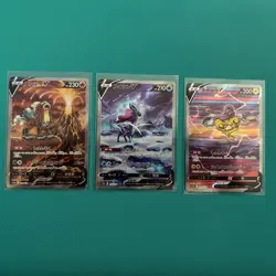 Pokemon Suicune & Entei & Raikou V SAR s12a 213 215 218/172 VSTAR Universe Card - Image 1