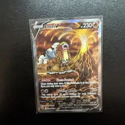 Entei V - GG36/GG70 - Gallarian Gallery - Crown Zenith - Pokemon Card - 2 - Image 1