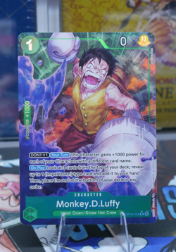 One Piece Monkey D. Luffy Alt Art OP16-034 R - Image 1