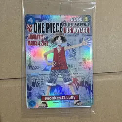 Bandai One Piece Card Game Monkey D. Luffy P-055 PRB Holo Character 5000 2026 - Image 1