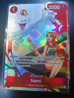 Nami - OP01-016 (Alternate Art) OP01-016 One Piece Promotion Cards Foil. MINT.💎 - Image 1