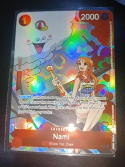 Nami - OP01-016 (Alternate Art) OP01-016 One Piece Promotion Cards Foil. MINT.💎 - Image 2