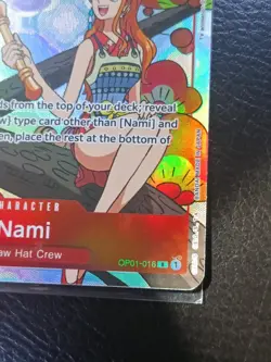 Nami - OP01-016 (Alternate Art) OP01-016 One Piece Promotion Cards Foil. MINT.💎 - Image 4