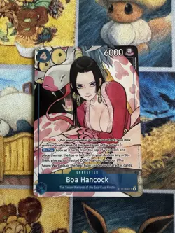 One Piece CCG Boa Hancock Promo ST17-004 SR Holo - Image 1
