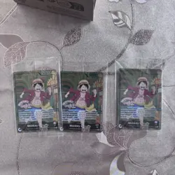 Lot de 3 Carte One Piece Monkey D. Luffy OP13-001 – Musee Grevin Paris Exclusive - Image 1