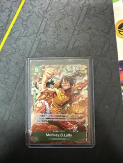 Monkey.D.Luffy (OP16 Release Event Winner) P-135 One Piece Promotion Cards Foil - Image 1