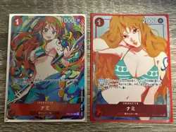 Nami Girls Edition Parallel One Piece Card Promo on Sale Until 7 3 - Image 1