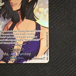 Bandai One Piece Card Game Ms. All Sunday OP14-084 SR SP Alt Art Holo EN - Image 5