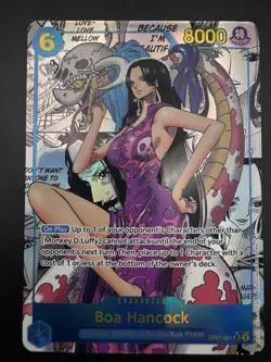 One Piece CG: Boa Hancock OP07-051 Manga Alt Art 500 Years In The Future - NM - Image 4