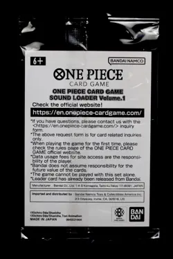 Monkey D Luffy OP05-060 Leader Sound Loader Promo One Piece Card English SEALED - Image 2