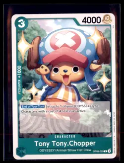 One Piece CCG Tony Tony.Chopper OP09-029 Emperors in the New World 4 card lot - Image 1