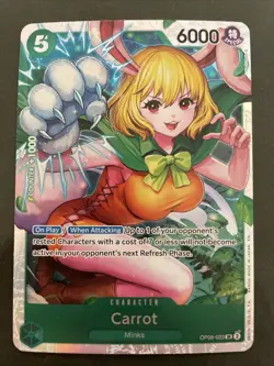 One Piece Carrot OP08-023 Two Legends Super Rare Holo | 10004-LOC - Image 1