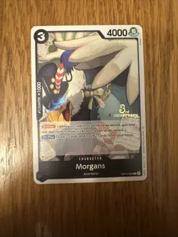 One Piece TCG - Morgans OP13-093 3rd Anniversary Promo English - Image 1