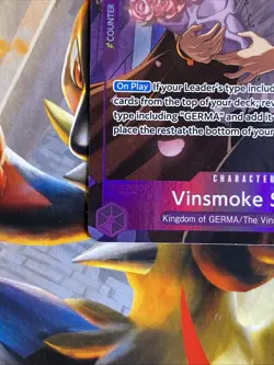 Vinsmoke Sanji TR OP10-063 Alternate Art One Piece Legacy Of The Master English - Image 4