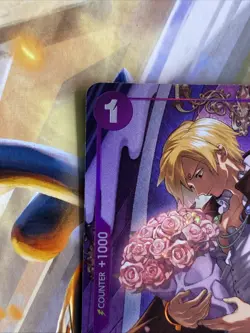 Vinsmoke Sanji TR OP10-063 Alternate Art One Piece Legacy Of The Master English - Image 5