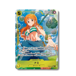 Japanese One Piece Card - Nami ALT EB03-053 - Heroines Edition - Image 1