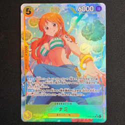 Japanese One Piece Card - Nami ALT EB03-053 - Heroines Edition - Image 2