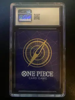 2024 ONE PIECE WINGS OF THE CAPTAIN, RARE - ALTERNATE ART PARALLE CAMIE CGC 10 - Image 2