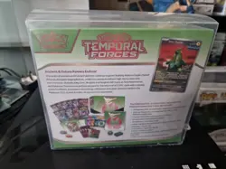 Pokemon Center Temporal Forces Elite Trainer Box Iron Leaves - Brand New Sealed - Image 3