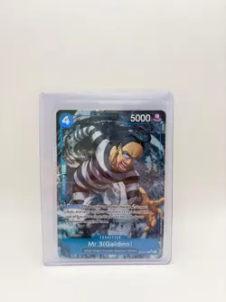 Mr.3(Galdino) (Alternate Art) OP16-056 The Time of Battle One Piece Foil NM - Image 1