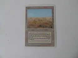 Magic: The Gathering, Scrubland, Revised Edition, NM - Image 1