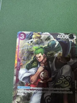 LP One Piece Zoro-Juurou OP05-067 rare French Promo 1st Anniversary - Image 2