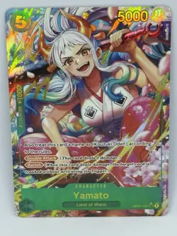 One Piece TCG Yamato OP01-121 PRB-01 Alternate Art Secret Rare The Best English - Image 1