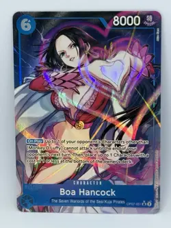 TCG One Piece Boa Hancock (051) (Parallel) OP07-051 500 Years in the Future Foil - Image 2
