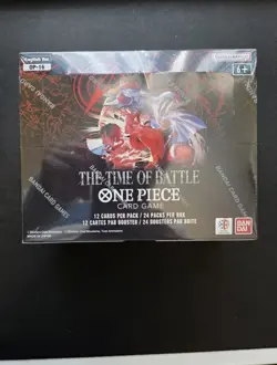 One Piece Card Game OP-16 The Time of Battle English Booster Box - Sealed ✅🔥 - Image 1