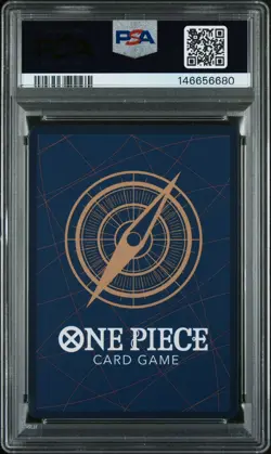 2025 One Piece OP13 EN #118 Monkey.D.Luffy Wanted Poster ALT ART PSA 10 - Image 2