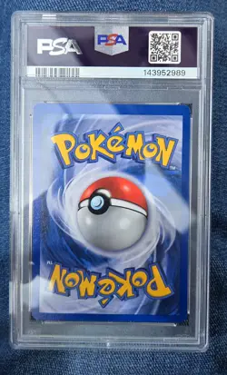 1999 Pokemon Base Set Pikachu Yellow Cheeks #58 PSA 9 - Image 2