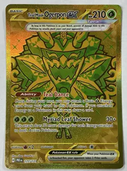 Teal Mask Ogerpon ex 177/131 - Prismatic Evolutions - Pokemon Card NM/M - Image 1
