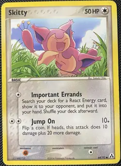 Skitty 64/92 Legend Maker Regular - Pokemon Card - Image 1