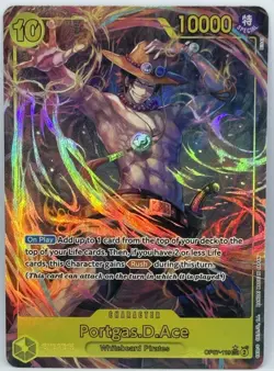 Portgas.D.Ace OP07-119 Alt Art - 500 years in the future One Piece Card - Image 1