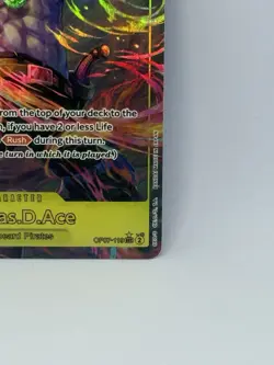 Portgas.D.Ace OP07-119 Alt Art - 500 years in the future One Piece Card - Image 5