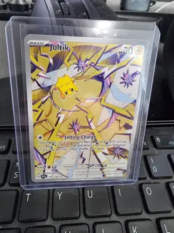 Joltik - 150/142 Stellar Crown Illustration Rare Full Art Pokemon Card - Image 1