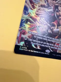 Shang-Chi Master Of Kung Fu #396 FOIL Marvel Borderless Comic Card MTG NM - Image 2