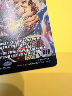 Shang-Chi Master Of Kung Fu #396 FOIL Marvel Borderless Comic Card MTG NM - Image 3