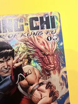 Shang-Chi Master Of Kung Fu #396 FOIL Marvel Borderless Comic Card MTG NM - Image 5
