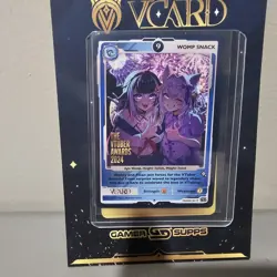 Gamer Supps Womp Snack Promo Card VTuber Awards 2024 Shylily Filian VCard - Image 2