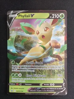 Carte Pokemon Phyllali V Swsh194 Promo Epee Et Bouclier - Image 1